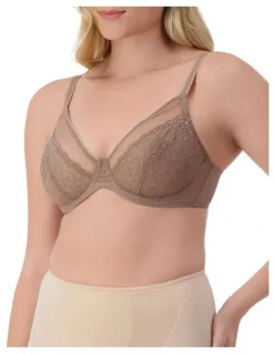 Triumph Sheer Minimiser Bra in Mocca