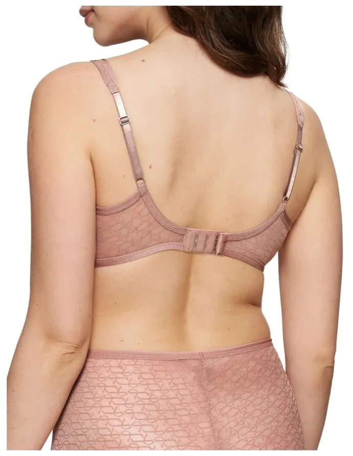 Triumph Signature Sheer Ex Bra in Toasted Almond