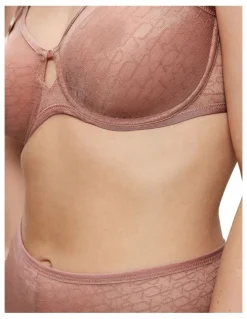 Triumph Signature Sheer Ex Bra in Toasted Almond