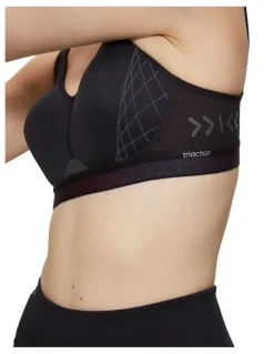Triumph Triaction Cardio Cloud Bra in Black