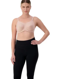 Triumph Triaction Ultra Underwire Sports Bra in Fig Pink
