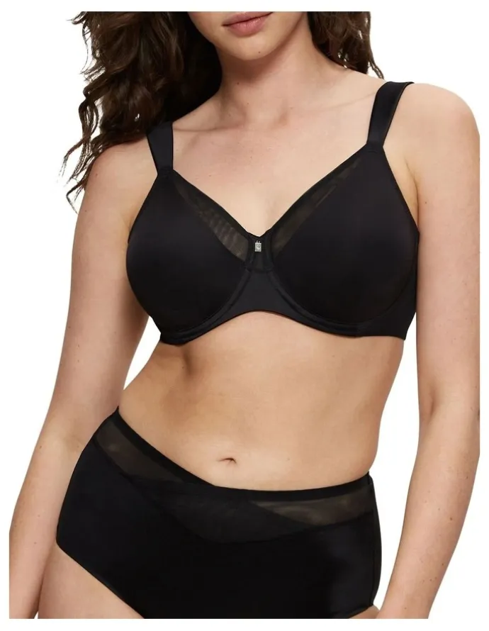 Triumph True Shape Sensation Minimiser Bra in Black
