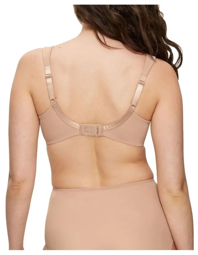 Triumph True Shape Sensation Minimiser Bra in Smooth Beige