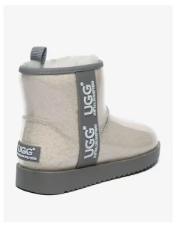 UGG Australian Shepherd Coated Classic Boots in Grey