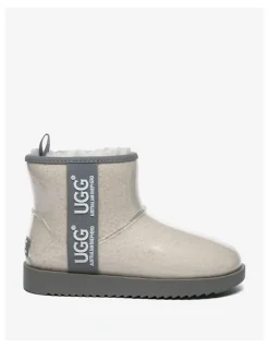 UGG Australian Shepherd Coated Classic Boots in Grey