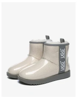UGG Australian Shepherd Coated Classic Boots in Grey