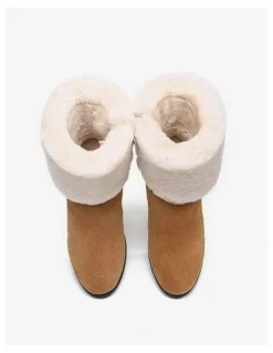 UGG Australian Shepherd Candice Cow Suede Boots in Brown