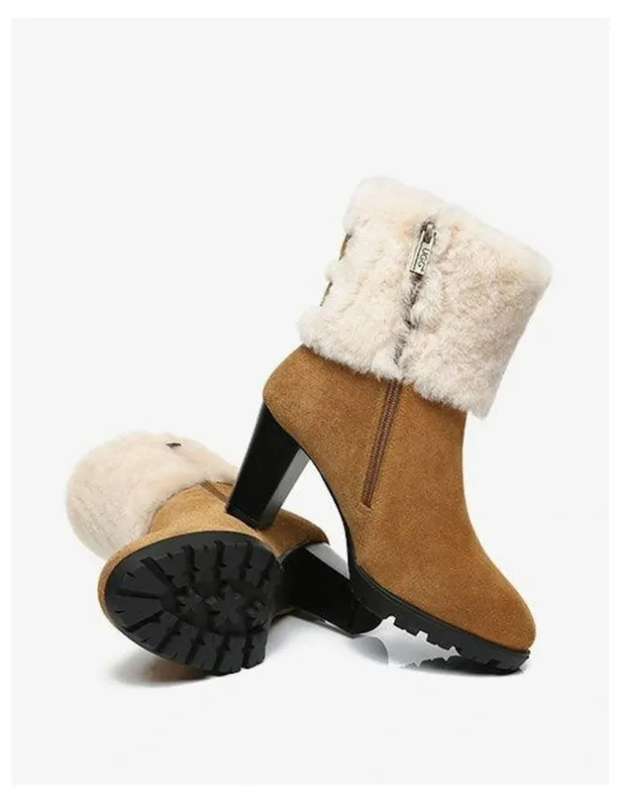 UGG Australian Shepherd Candice Cow Suede Boots in Brown