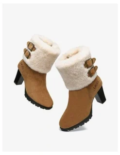 UGG Australian Shepherd Candice Cow Suede Boots in Brown