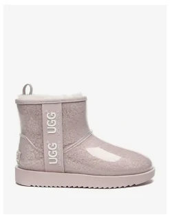 UGG Australian Shepherd Coated Classic in Pink