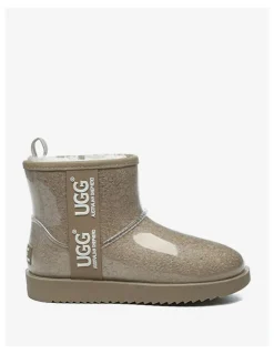 UGG Australian Shepherd Coated Classic Boots in Chestnut