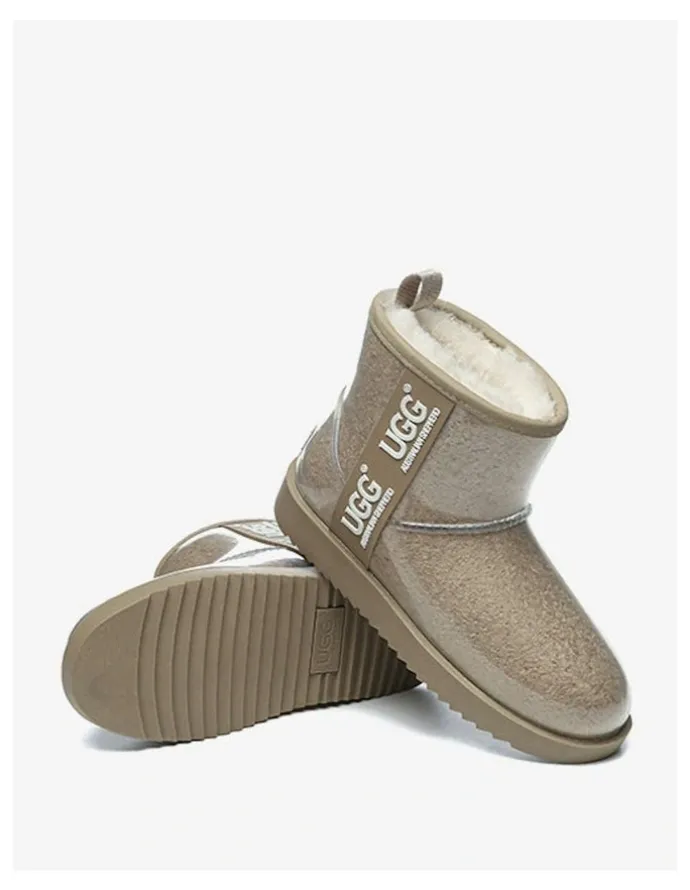 UGG Australian Shepherd Coated Classic Boots in Chestnut