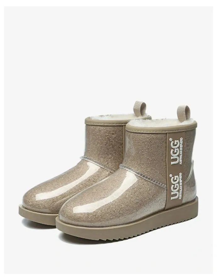 UGG Australian Shepherd Coated Classic Boots in Chestnut