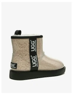 UGG Australian Shepherd Coated Classic Boots in Cream