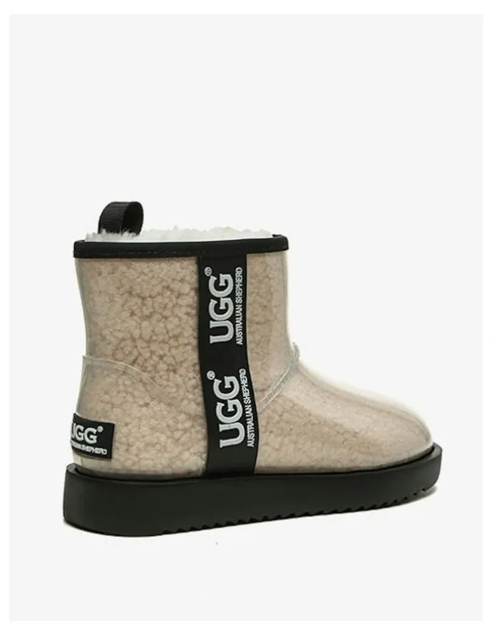 UGG Australian Shepherd Coated Classic Boots in Cream