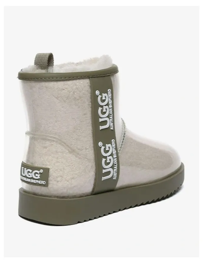 UGG Australian Shepherd Coated Classic Boots in Cream