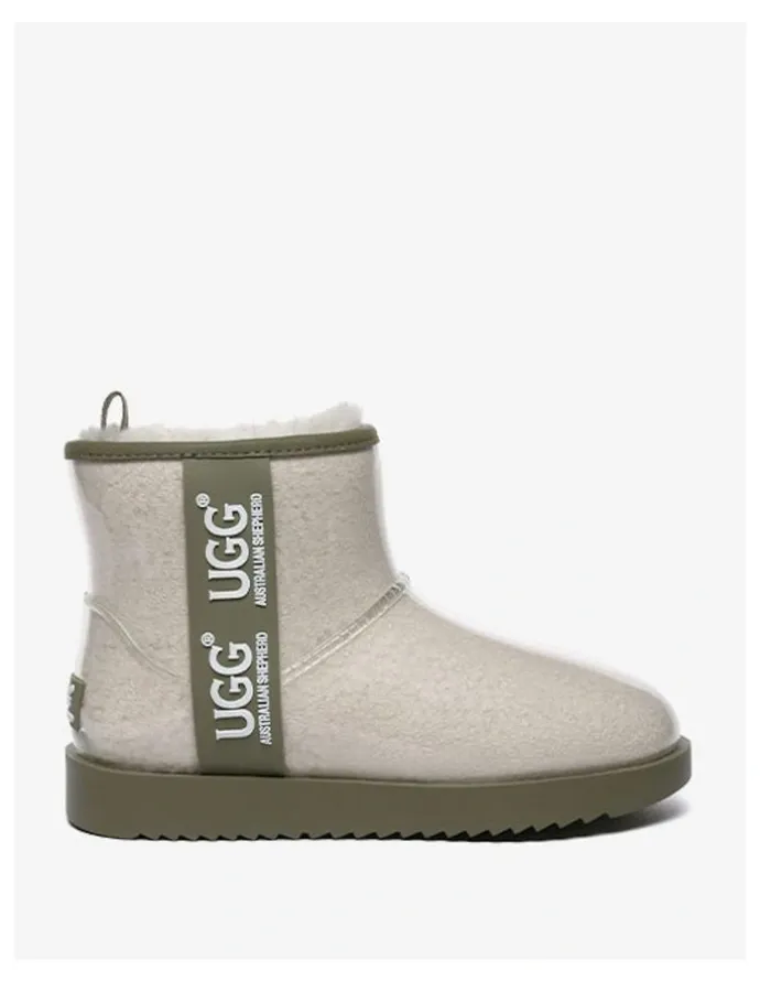 UGG Australian Shepherd Coated Classic Boots in Cream