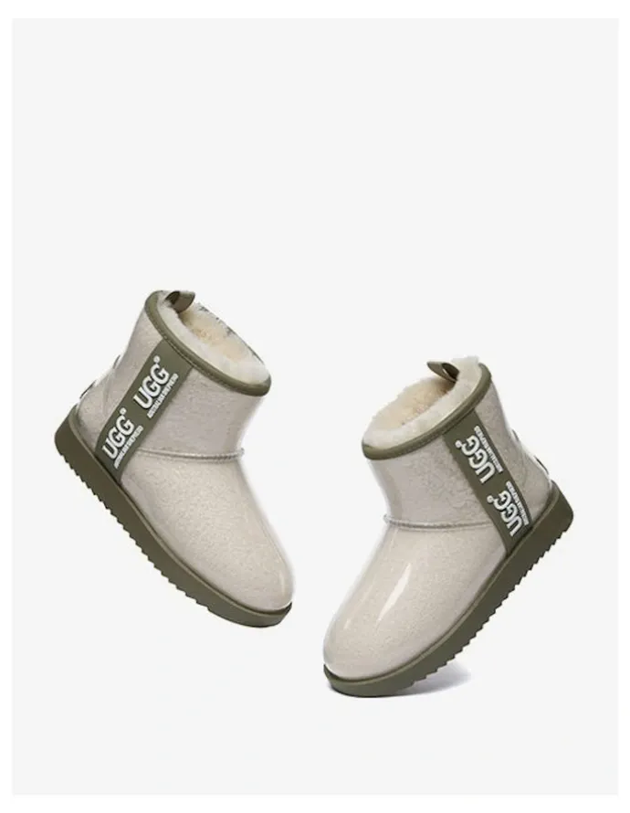 UGG Australian Shepherd Coated Classic Boots in Cream