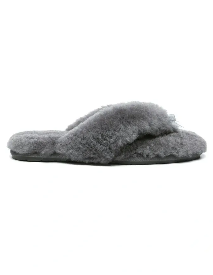 UGG Australian Shepherd Farah Slipper in Grey