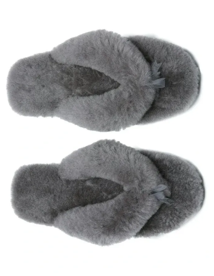 UGG Australian Shepherd Farah Slipper in Grey