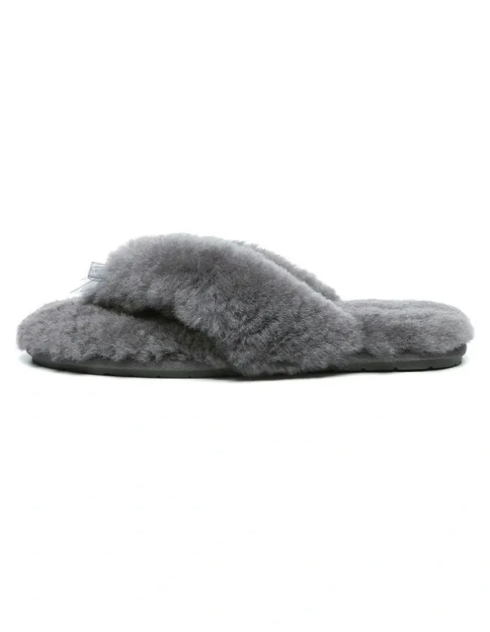 UGG Australian Shepherd Farah Slipper in Grey