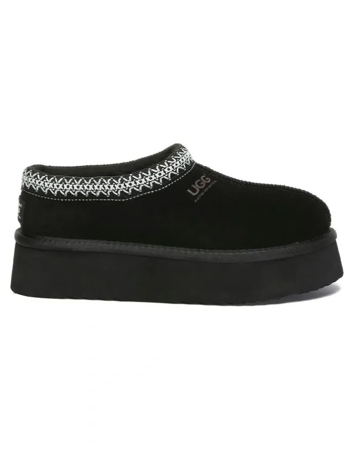UGG Australian Shepherd Hippie Platform in Black