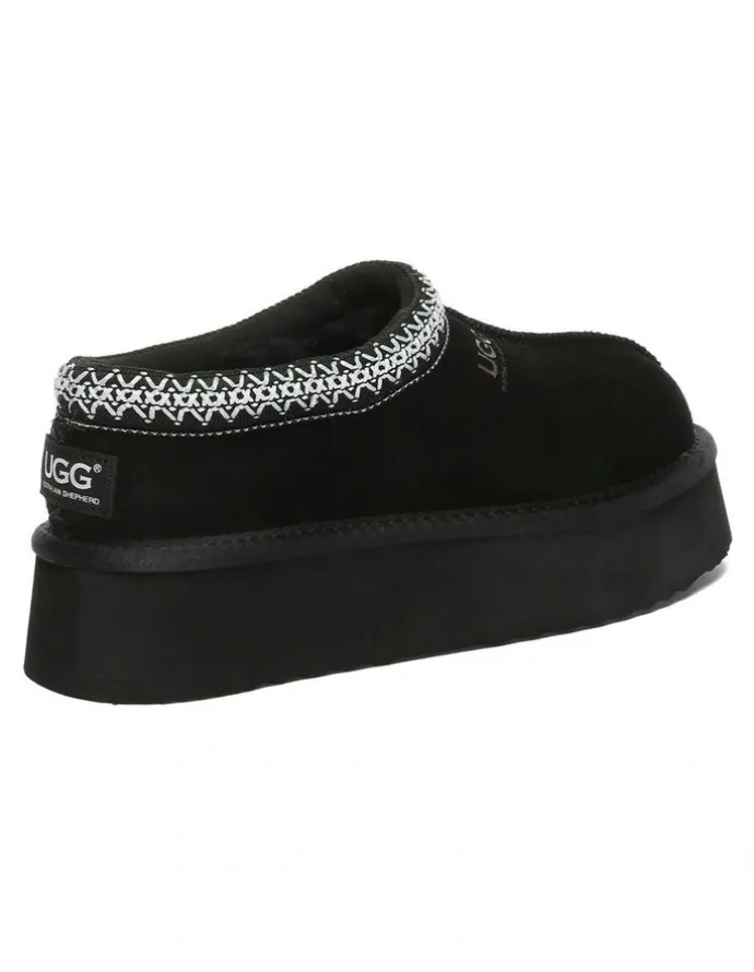 UGG Australian Shepherd Hippie Platform in Black