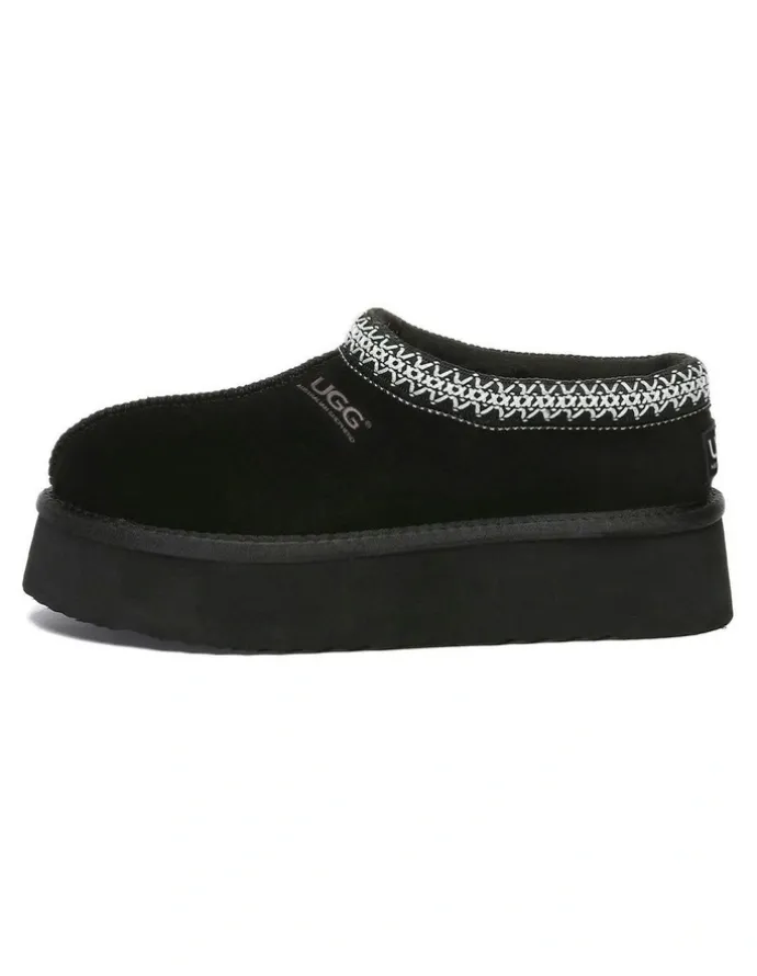 UGG Australian Shepherd Hippie Platform in Black