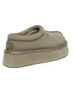 UGG Australian Shepherd Hippie Platform Slippers in Olive