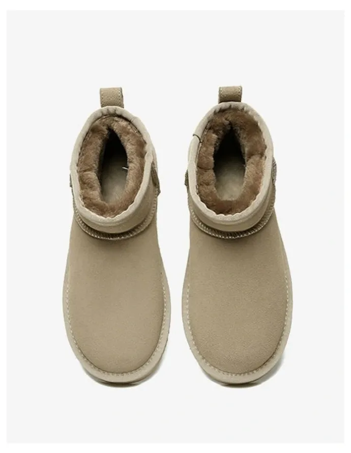 UGG Australian Shepherd Julia Cow Suede Boots in Light Brown