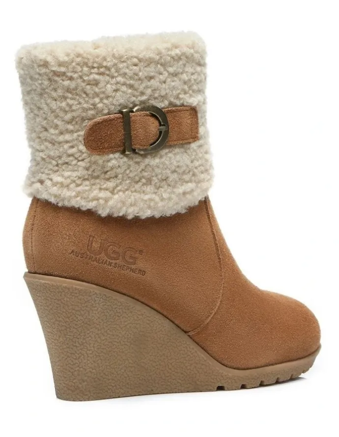 UGG Australian Shepherd Joanna Boots in Chestnut