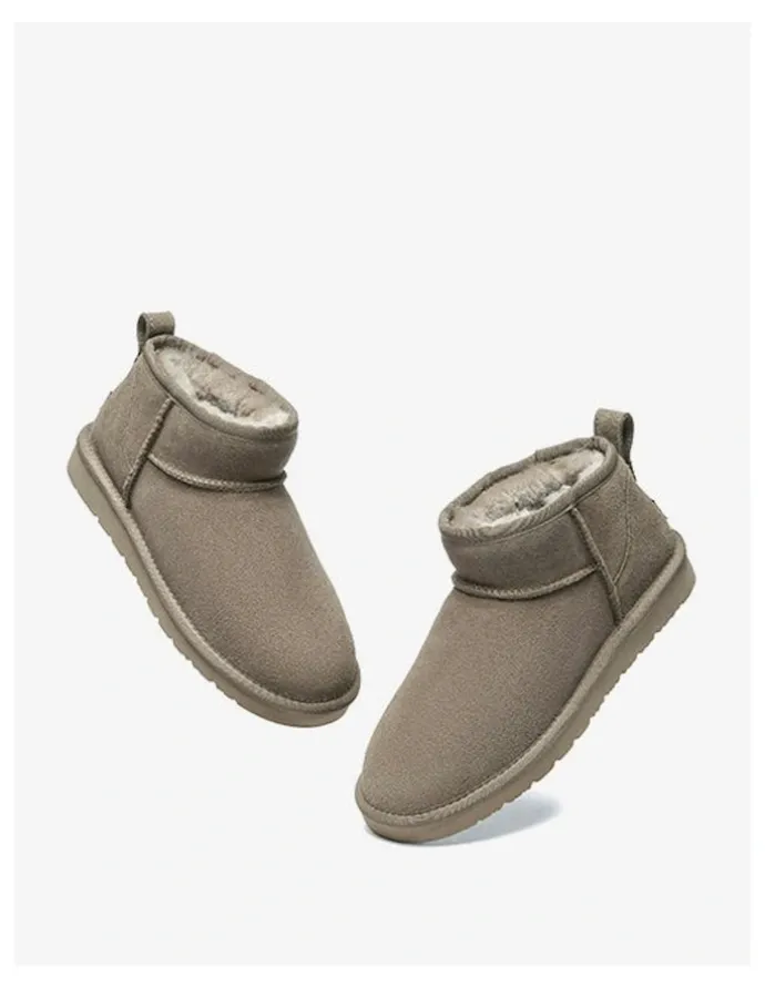 UGG Australian Shepherd Julia Cow Suede Boots in Dark Brown