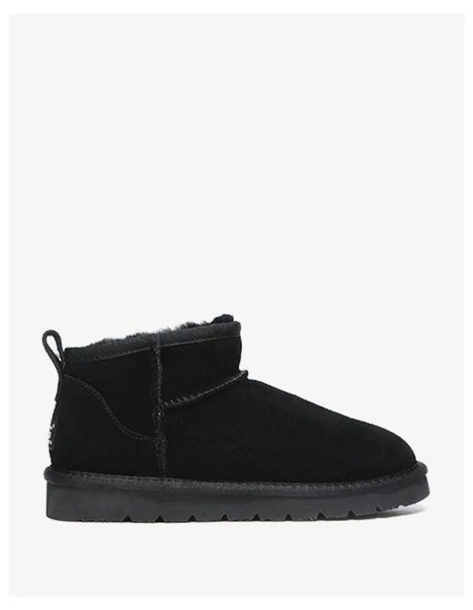 UGG Australian Shepherd Julia Cow Suede Boots in Black