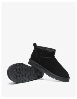 UGG Australian Shepherd Julia Cow Suede Boots in Black