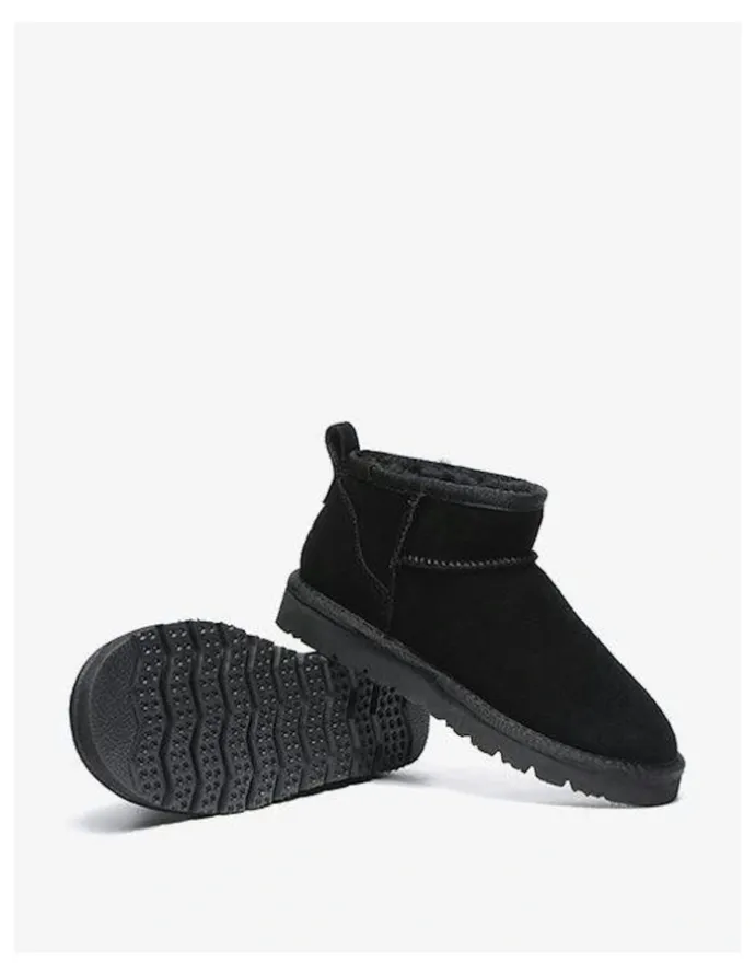 UGG Australian Shepherd Julia Cow Suede Boots in Black