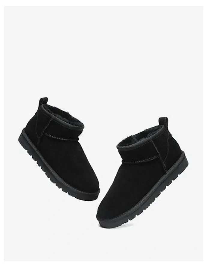 UGG Australian Shepherd Julia Cow Suede Boots in Black