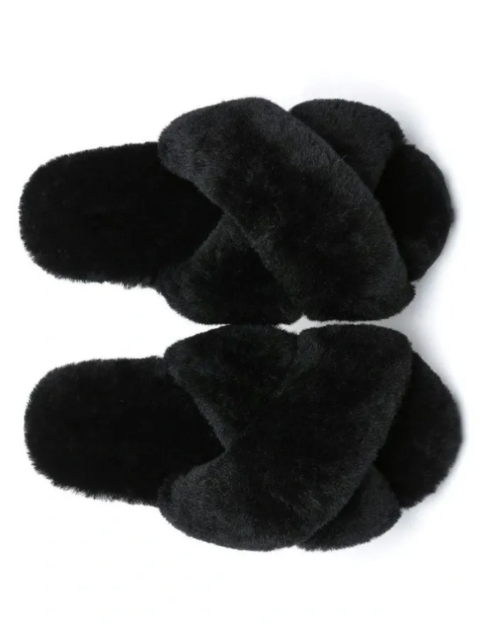 UGG Australian Shepherd Linty Slipper in Black