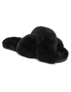 UGG Australian Shepherd Linty Slipper in Black