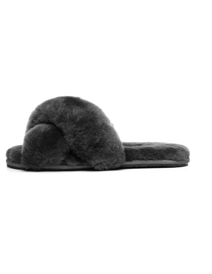 UGG Australian Shepherd Linty Slipper in Grey