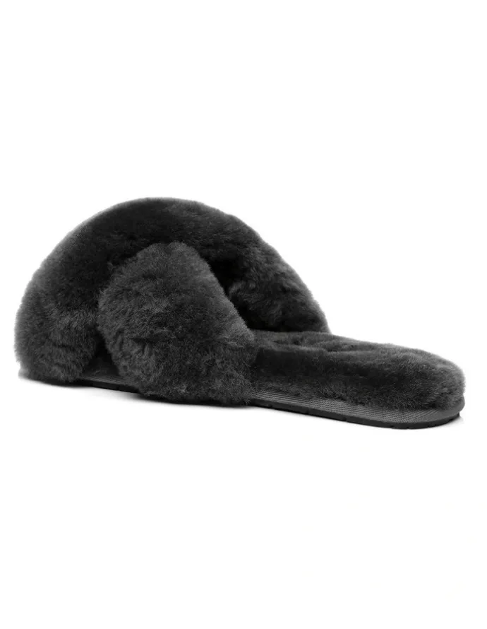 UGG Australian Shepherd Linty Slipper in Grey