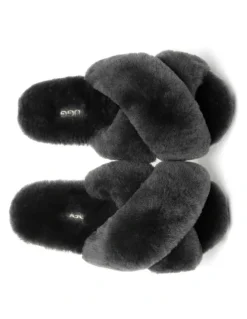 UGG Australian Shepherd Linty Slipper in Grey