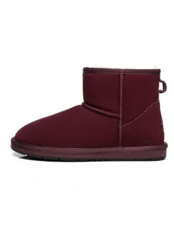 UGG Australian Shepherd Mini Classic Suede Special Shoes in Sangria