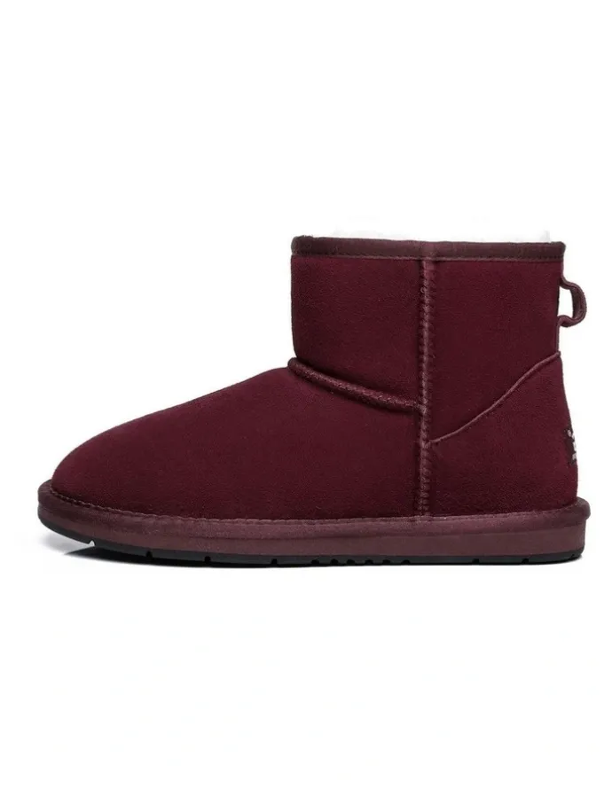 UGG Australian Shepherd Mini Classic Suede Special Shoes in Sangria