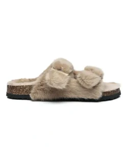 UGG Australian Shepherd Myla Slides in Beige