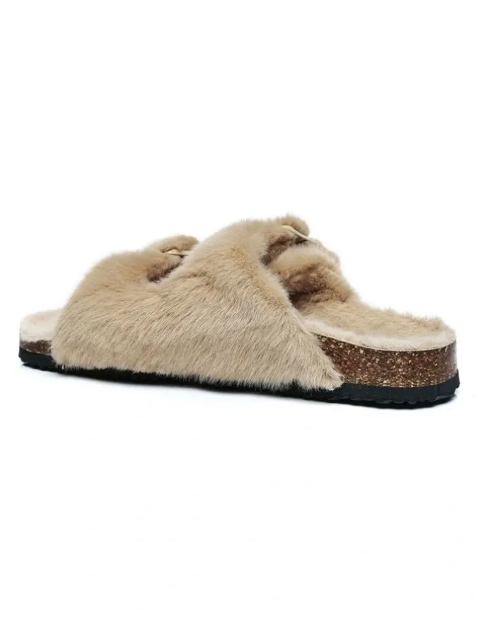 UGG Australian Shepherd Myla Slides in Beige
