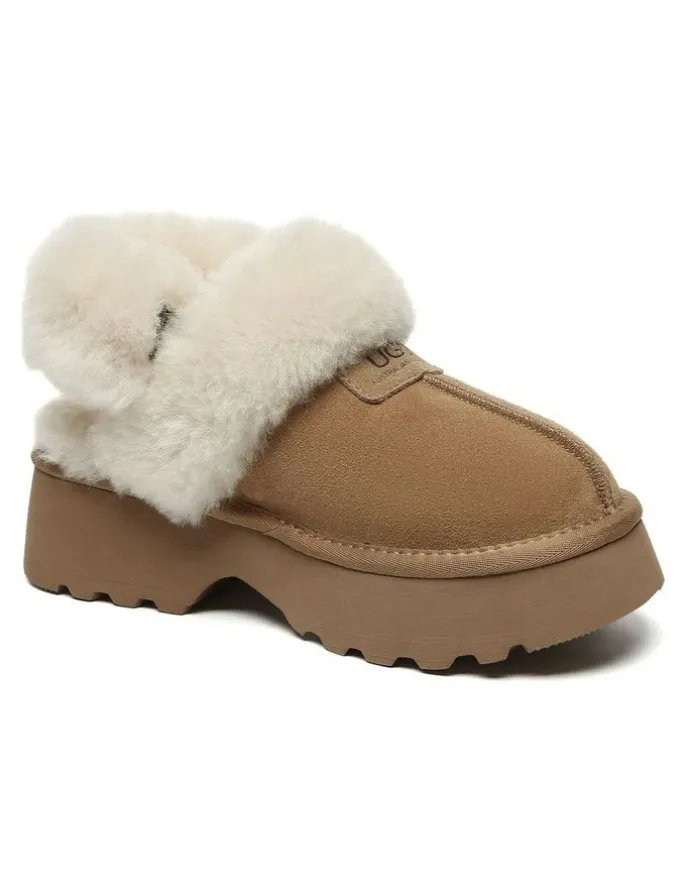 UGG Australian Shepherd Muna Platform in Chestnut