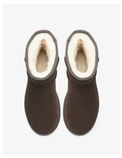 UGG Australian Shepherd Mini Classic Suede in Chocolate