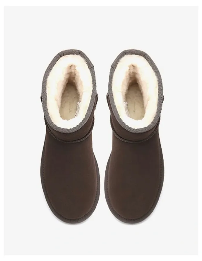 UGG Australian Shepherd Mini Classic Suede in Chocolate