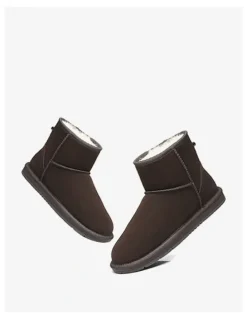 UGG Australian Shepherd Mini Classic Suede in Chocolate
