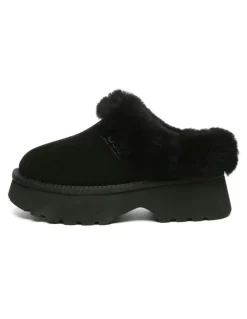 UGG Australian Shepherd Murray Platform Sandal in Black